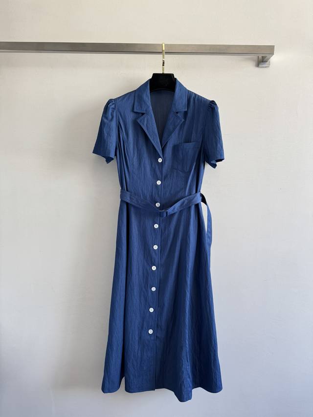 Ralph Laure* 25Ss new dress Tencel blended fabric Soft and comfortable French dr