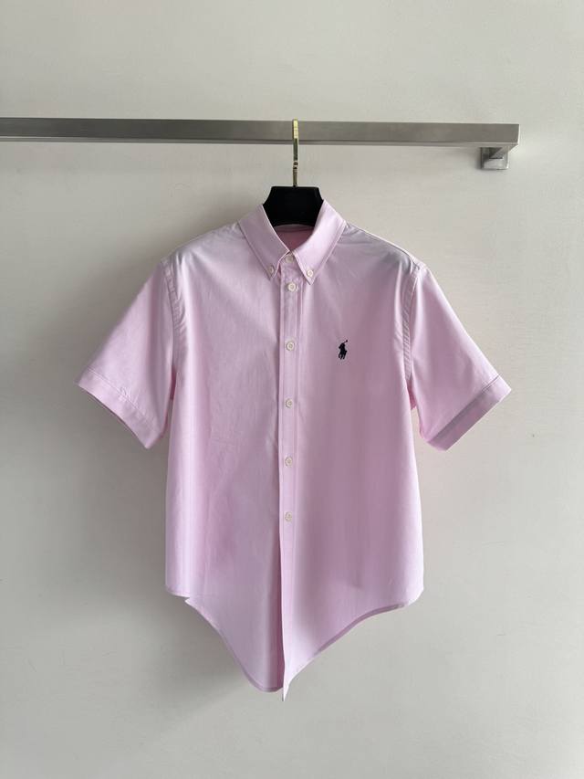 Ralph Laur's newest shirt made of pure cotton, comfortable and breathable. Pony