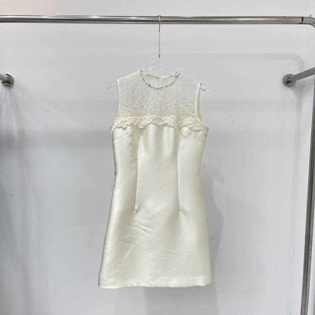 New style lace and silk wool dress, exclusive original customization, counter qu