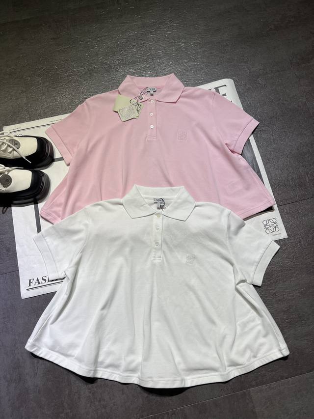 Pp Loew* Early Fall New Classic Letter Logo Embroidered Polo Shirt | Exclusive H