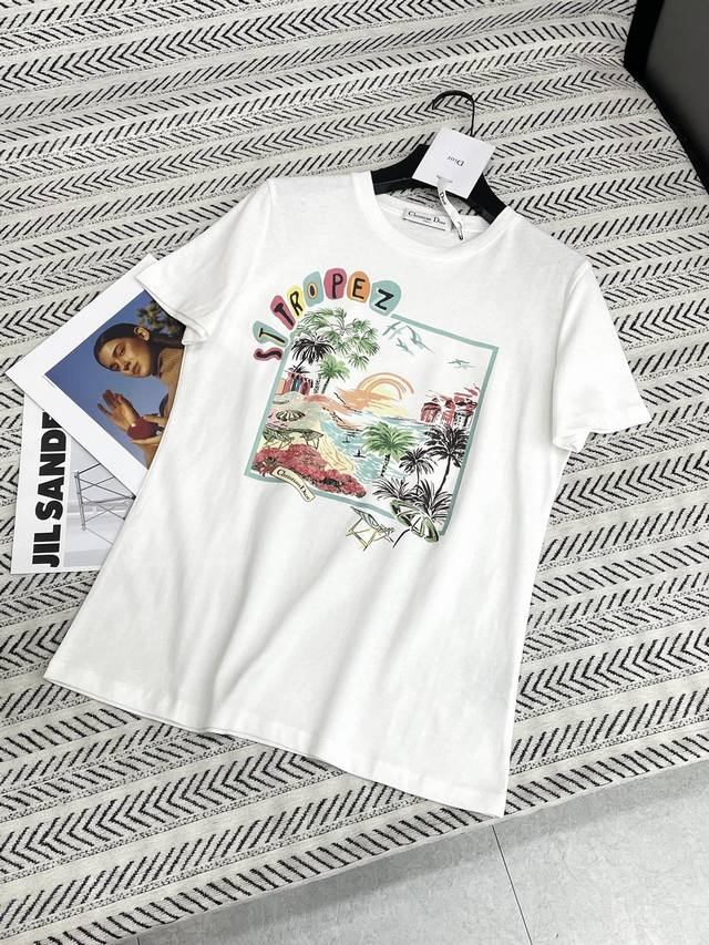 25Ss New model for early spring Di*Or city limited series Bund sunset print lett