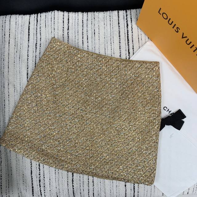 Spring and summer new zipper lining design short skirt Sml