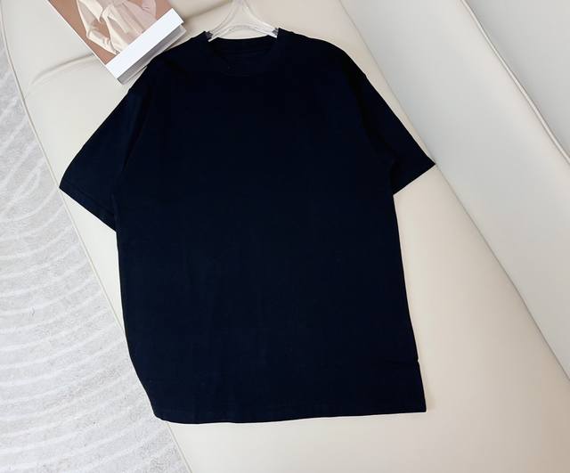 Bale** New logo hot-drilling logo Logot-Shirt Customized pure cotton fabric Supe