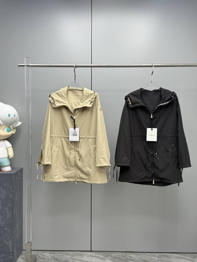 Item No. 052016 New Moncler Spring/Summer New Saverne Women's Mid-Length Hooded