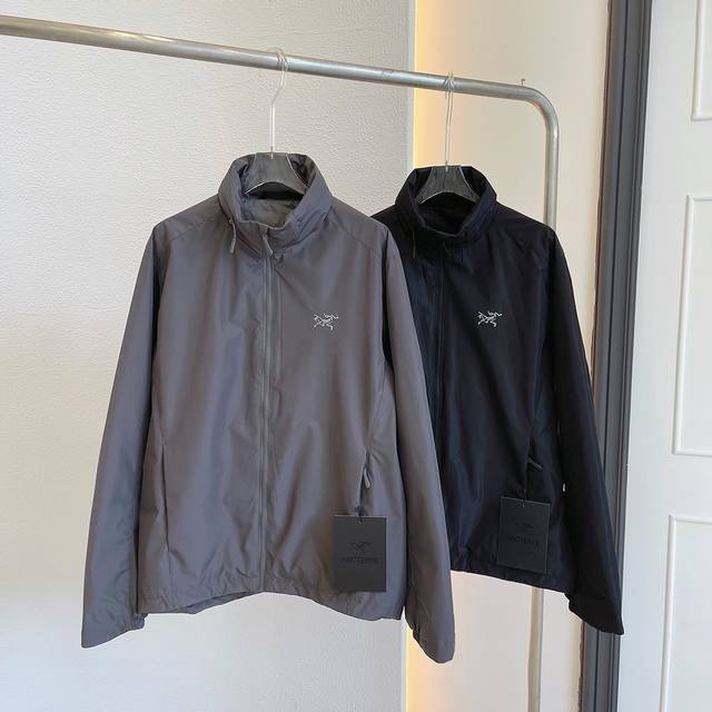 Item No. 041006 Arc'teryx jacket Hidden hood~ Color: gray, black Size: M-Xxxl