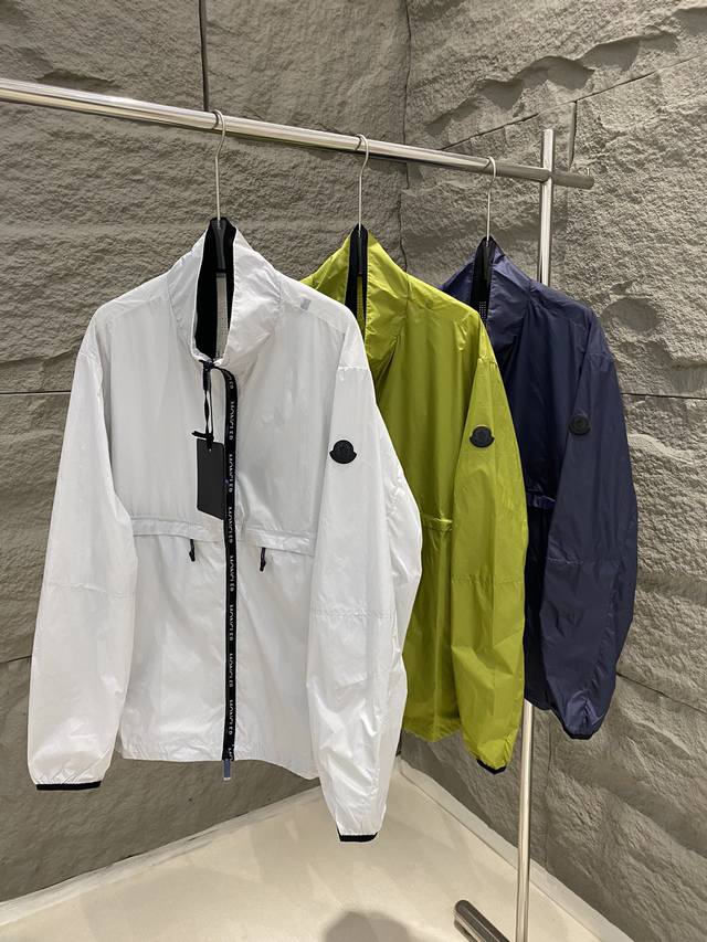 Item No. 055007 New Moncler new stand-up collar windbreaker jacket for men and w