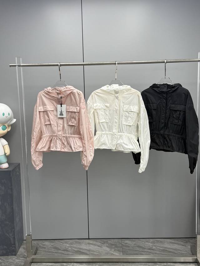 Item No. 05 New Moncler Curton Women's Hooded Decorative Skirt Jacket The Curton