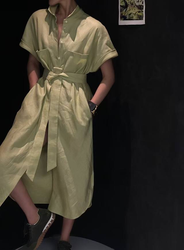 Dress Popular recommendation, very stylish linen dress. Made of 100% pure linen