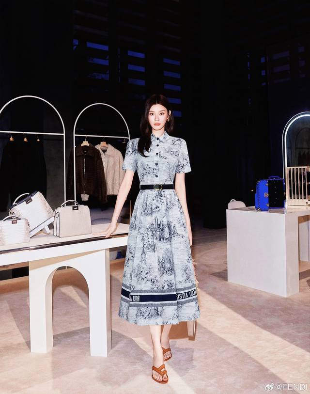 dress 25 spring and summer D home cotton poplin digital positioning printing fas