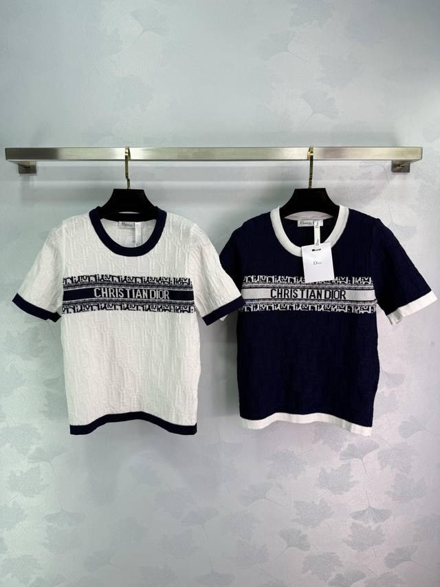 Dio*25 Spring and Summer new round neck short sleeves full of classic old flower