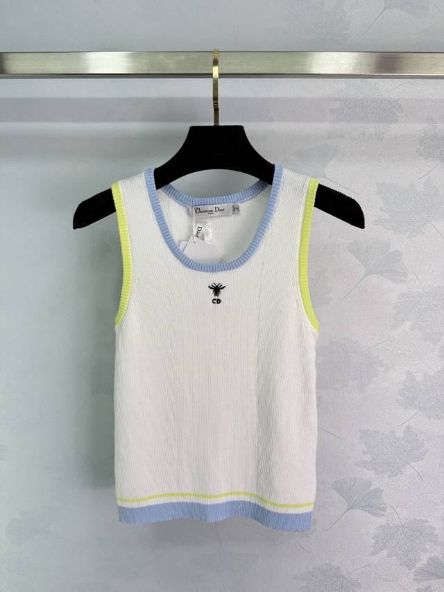 Dio* 2025 Spring and Summer latest series! Round neck knitted vest! Custom impor