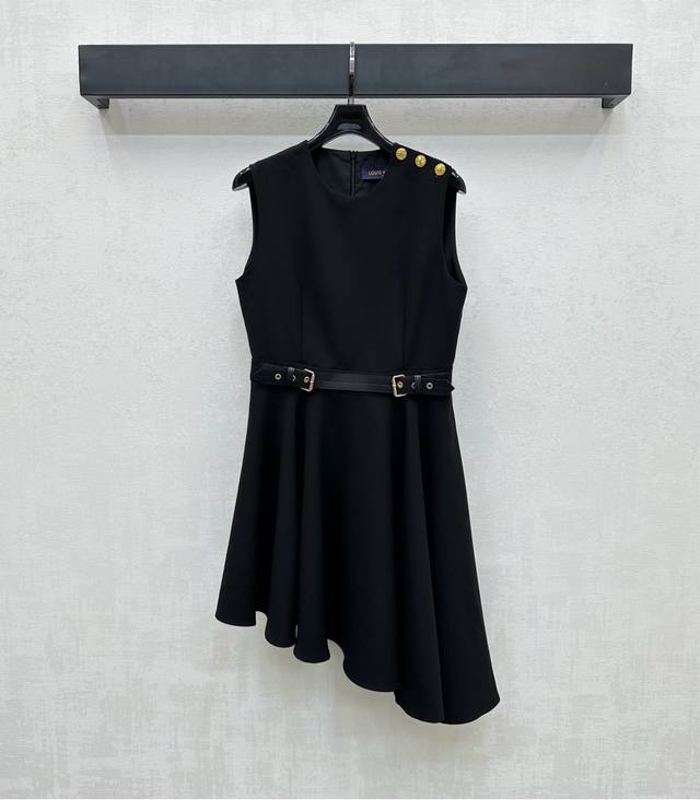 Louis Vuitto*2025 new arrival Shoulder buckle vest dress Customized Yb imported