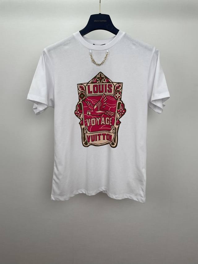 L's 25 printed T-shirt is a time-consuming and tedious garment process, presenti