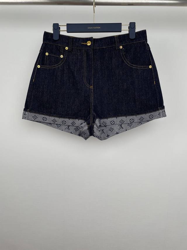 L's 25Ss original custom denim fabric, classic mid-high waist design, versatile