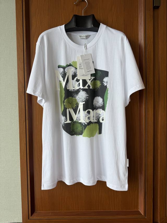 New arrival! M*Xmara 2025Ss latest season bow T-shirt is here. Qi Wei, Victoria