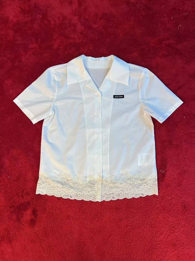 Miu-W, lace shirt, original development, Sml, spot