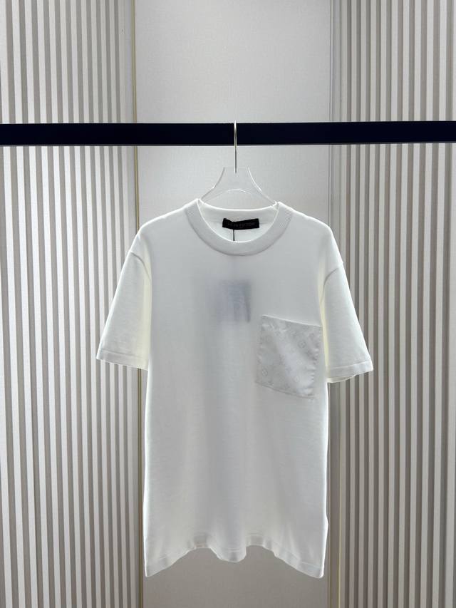 Lv-W, ,Lujia's new short-sleeved shirt with pockets is made of imported pure cot