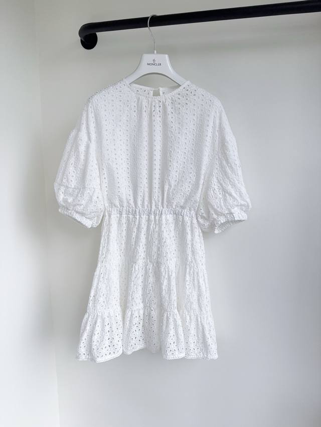 Louis25 new spring and summer custom-made solid color hollow jacquard lace stitc