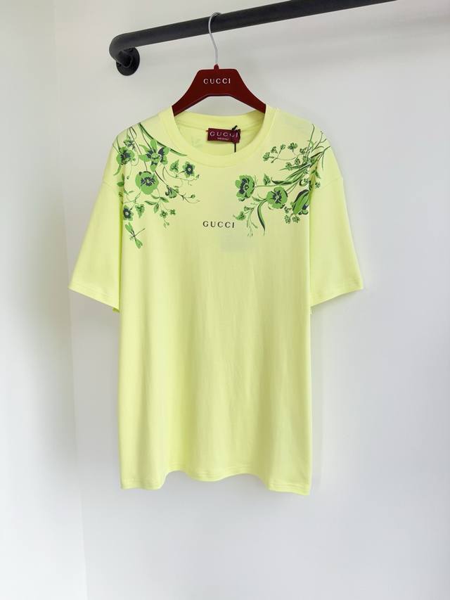 Gg25 new limited edition printed letter pattern Ll round neck T-shirt shipment A