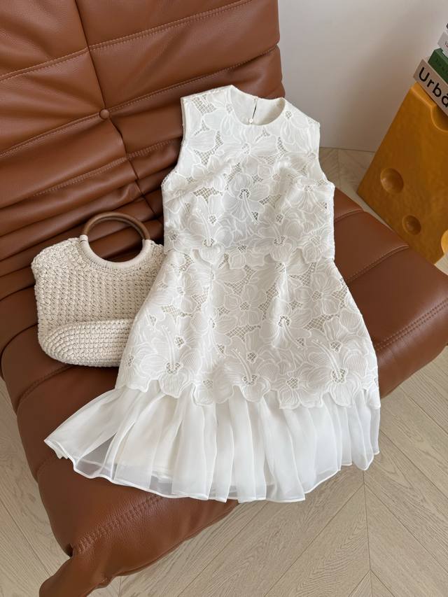 White Moonlight Goddess Skirt with Self-contained Atmosphere 25 Spring and Summe