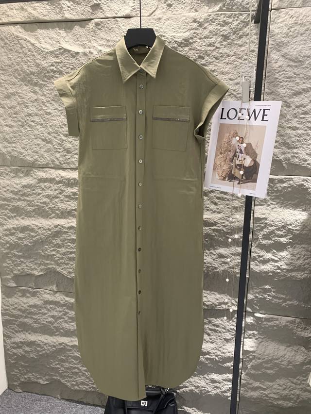 New arrival~ Bc waist shirt dress The casual taste of the shirt version is combi