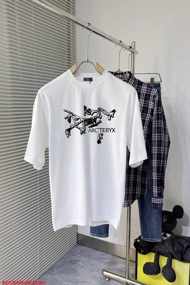 J351 Sz Arc'teryx 2025 official website new letter printing double-layer heavy-d