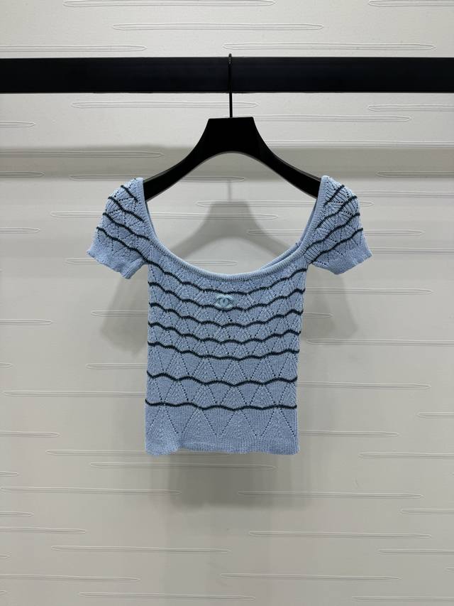 New original high-end quality Chane* 2025 early autumn latest series! Striped ho