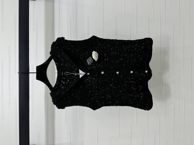 New original high-end quality Chane* 2025 early autumn latest series! Shawl coll