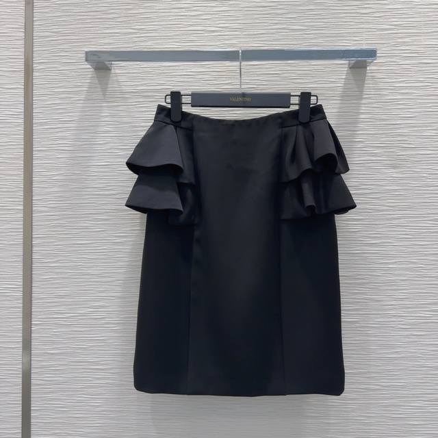 Valentin*2025Ss new simple and elegant suit skirt, very high-end imported textur