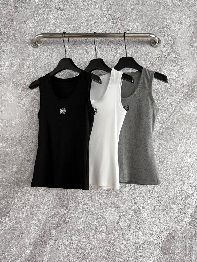 Available now Model No. 5P Logo Embroidered Vest Casual Sports Vest, Threaded An
