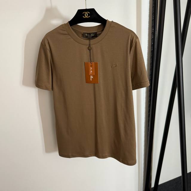 Style No. 20253885 Loro Piana*Lp new solid color simple logo embroidery versatil