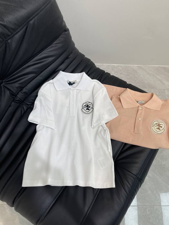 Mon*25 New Polo Embroidered Short Sleeve T-shirt Exquisite Regular Version Upper