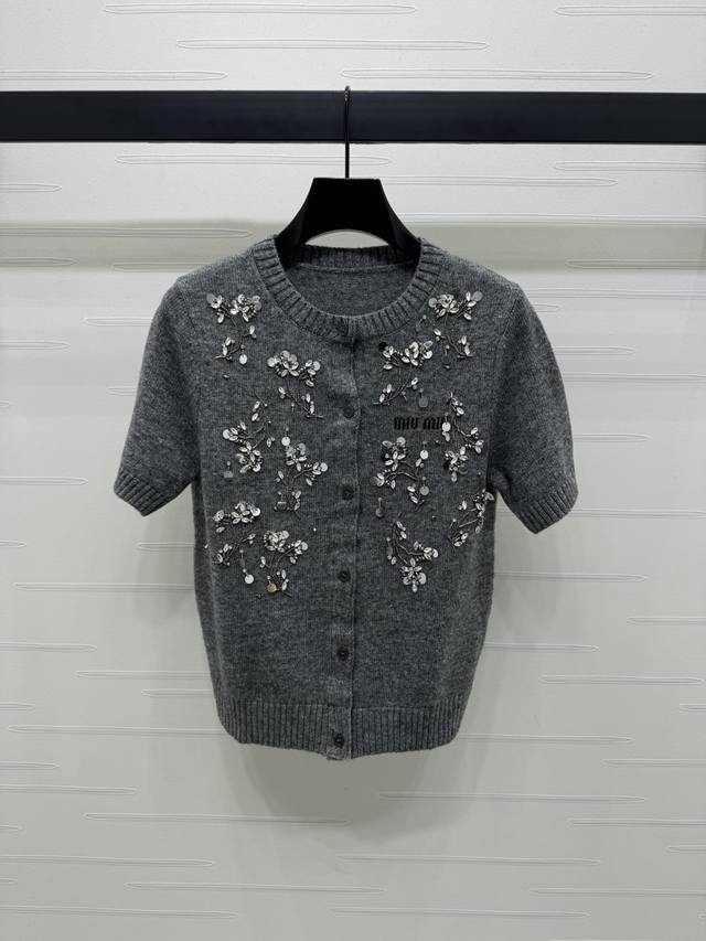 New original high-end quality Miumi*2025 early autumn latest series! Heavy beade