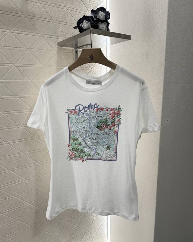 Dio*2025 new products on the shelves City view round neck print Customized Yb co