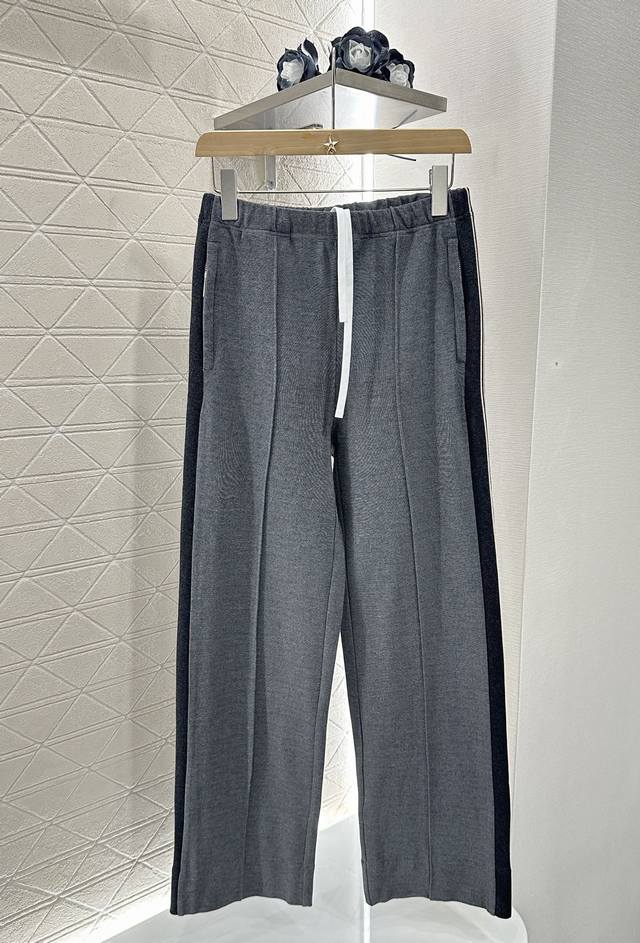 Miumi*2025 new products on the shelves webbing casual trousers Customized Yb imp
