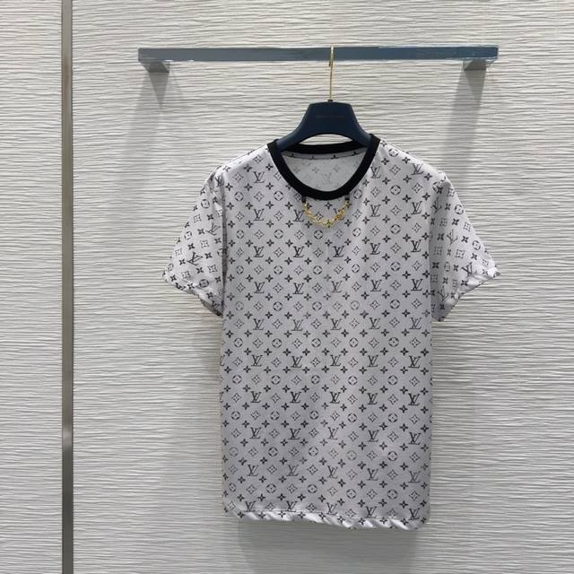 Louis Vuitto*2025Ss new T-shirt with high density and great feel. It is a piece