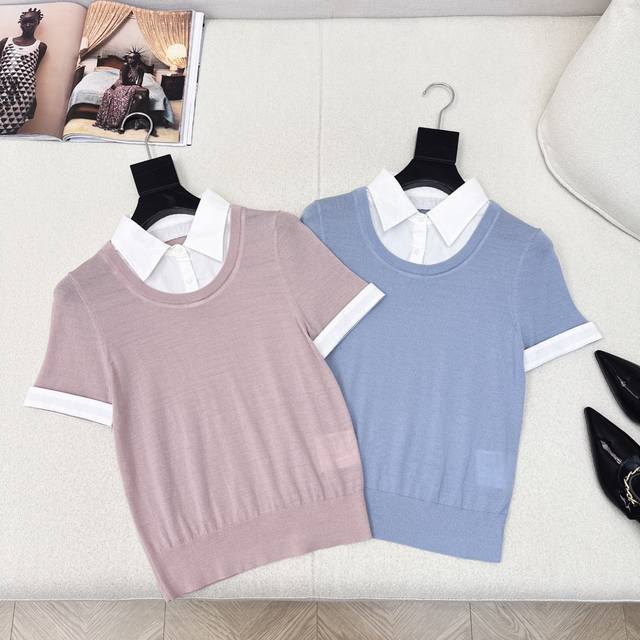 25Ss The latest spring and summer style, fresh and age-reducing style, two-piece