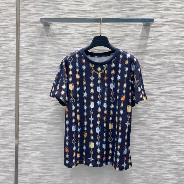 Louis Vuitto*2025Ss new T-shirt with high density and super good feel. It is a p