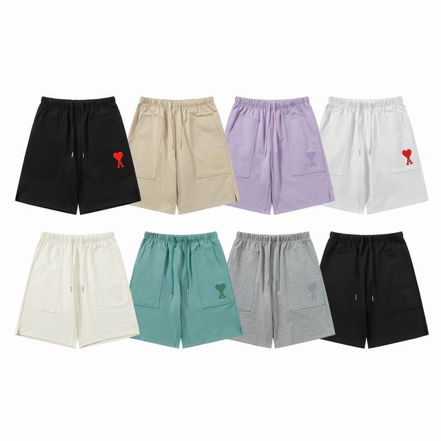 Style: 521 Ami Spring and Summer Shorts Series ~ Heavy, thick, high-weight cotto