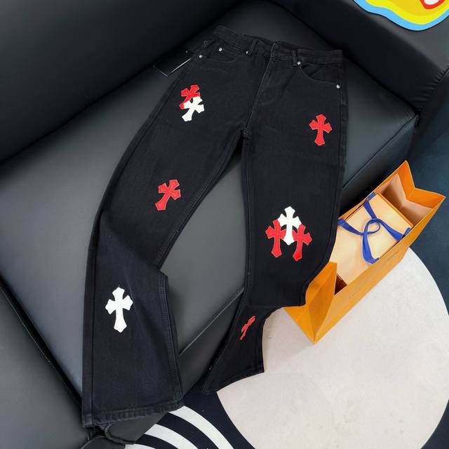 Style No.: D287 Chrome Hearts Jeans Size# 28 30 32 34