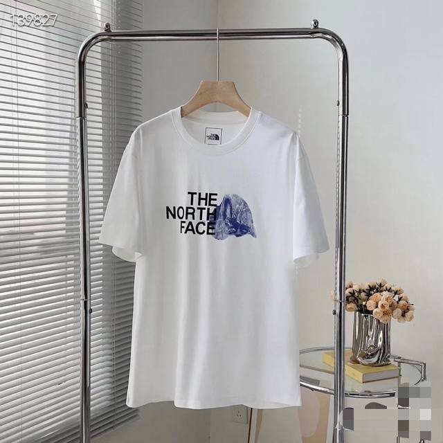 299#The North Face high quality short sleeves, 260g double yarn fabric, availabl