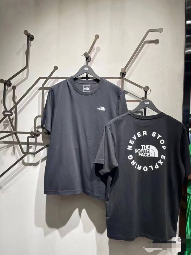 298#The North Face high quality short sleeves, 260g double yarn fabric, availabl