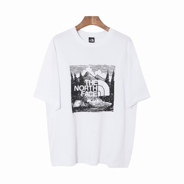 214#The North Face high quality short sleeves, 260g double yarn fabric, availabl