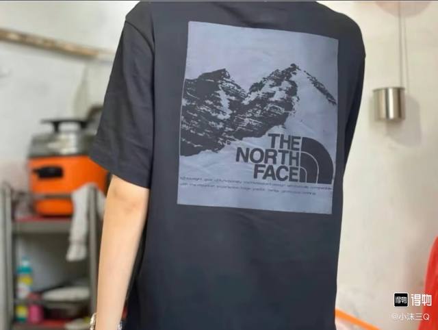 220#The North Face high quality short sleeves, 260g double yarn fabric, availabl