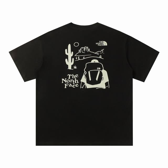 The North Face high-quality short-sleeve, 260g double yarn fabric, available now