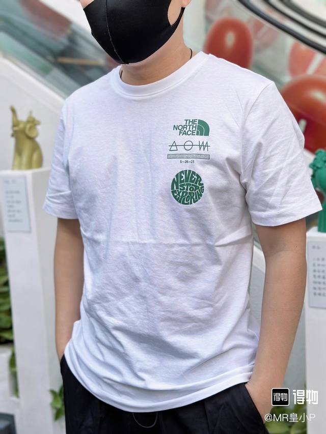 217# The North Face high quality short sleeves, 260g double yarn fabric, availab