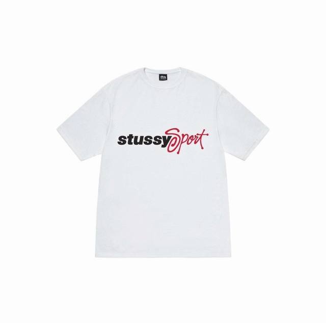 1116 Stussy high-quality short-sleeve, 260g double yarn fabric, available now, l