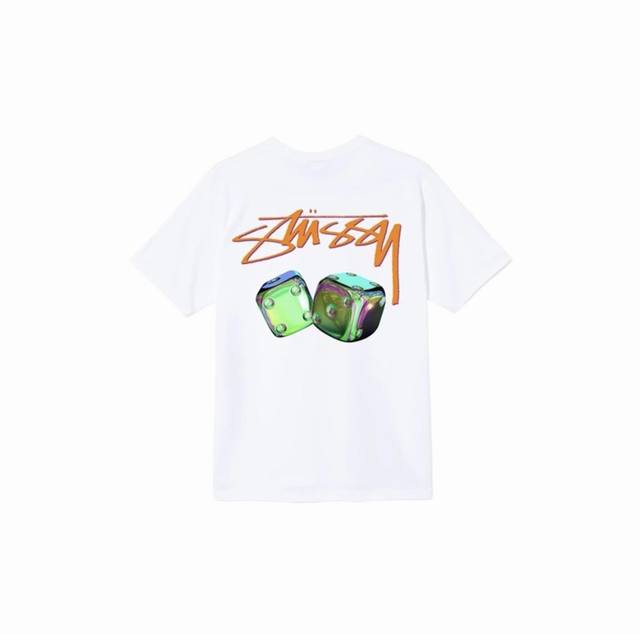 179#Stussy high quality short sleeves, 260g double yarn fabric, available now, l