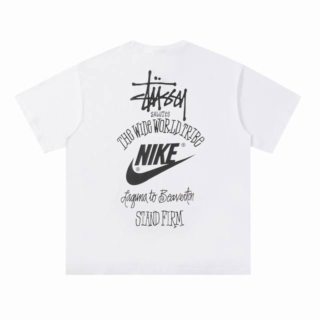111#Stussy high quality short sleeves, 260g double yarn fabric, available now, l