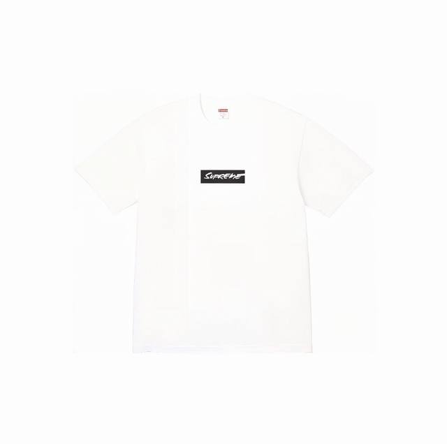 835 Supreme X Futura joint model Ss24 Week1 letter logo printed round neck casua